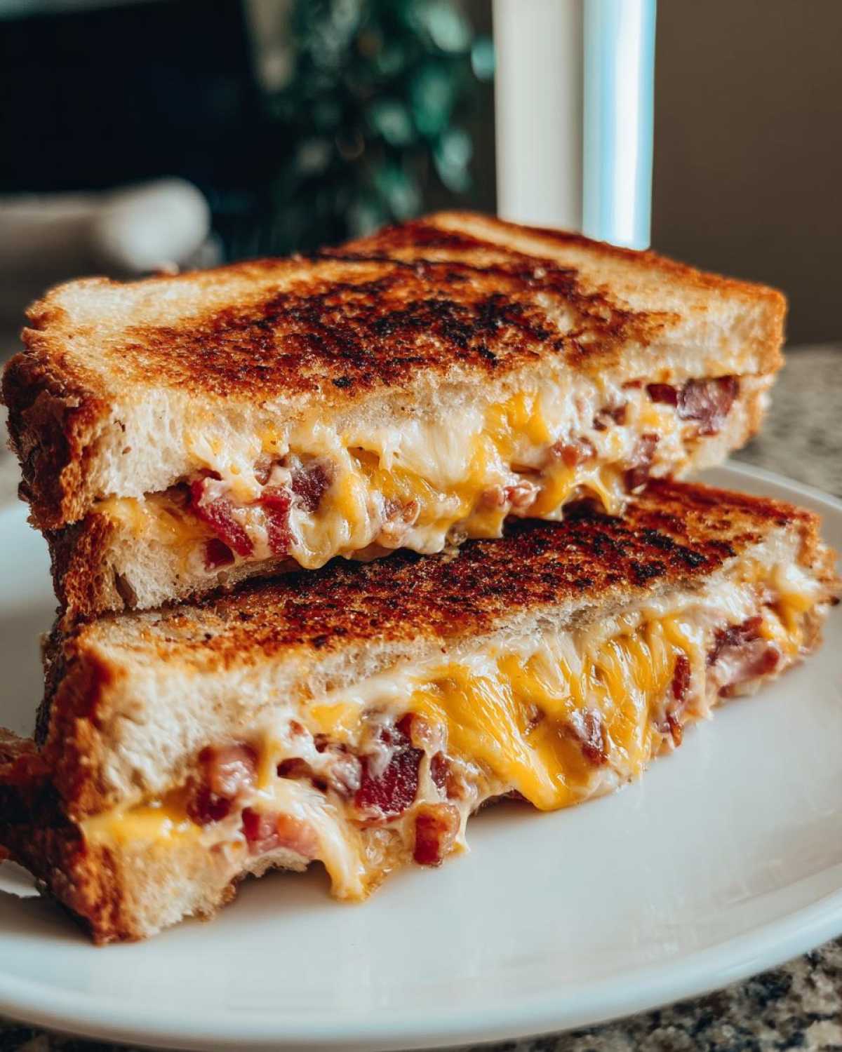 Bacon tuna melt - detail 1
