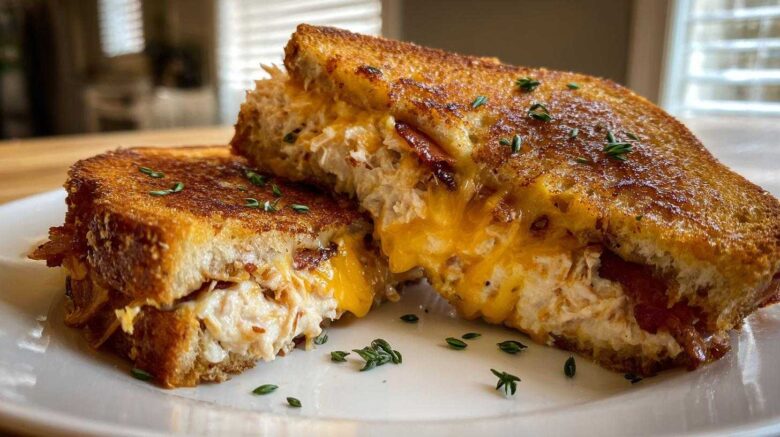 Bacon tuna melt