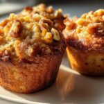 Banana walnut muffins