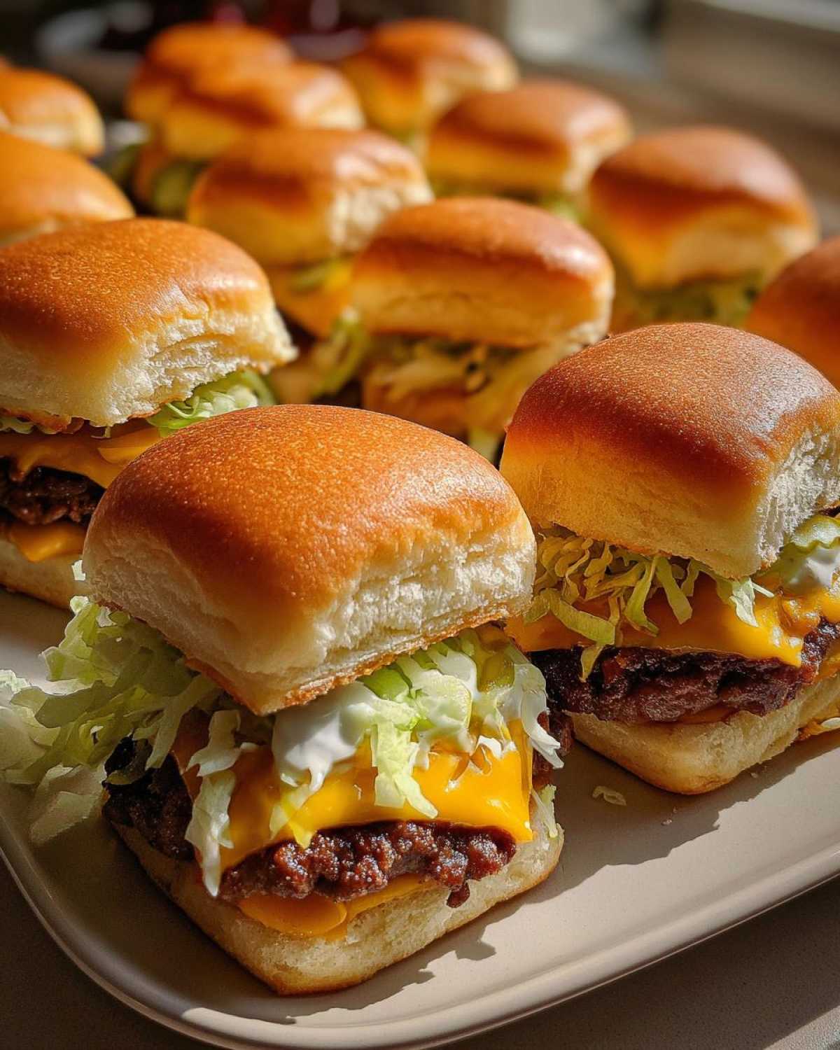 Big Mac Sliders (Party Sandwiches) - detail 3