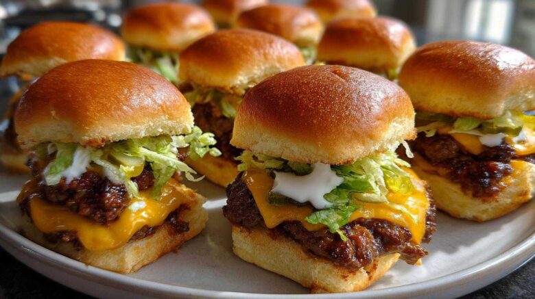 Big Mac Sliders (Party Sandwiches)
