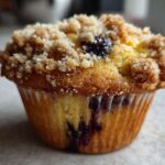 Blueberry streusel muffins