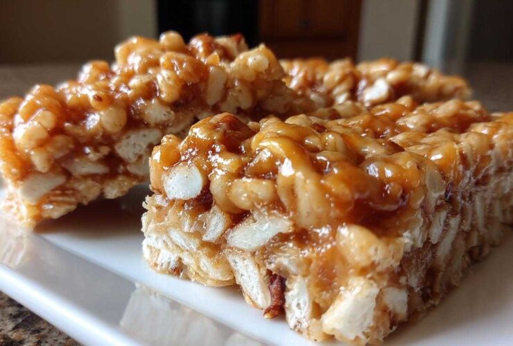 Caramel Pecan Rice Krispies