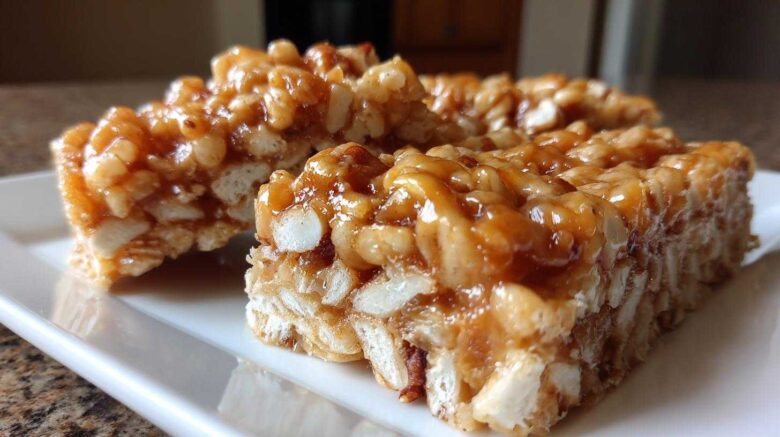 Caramel Pecan Rice Krispies