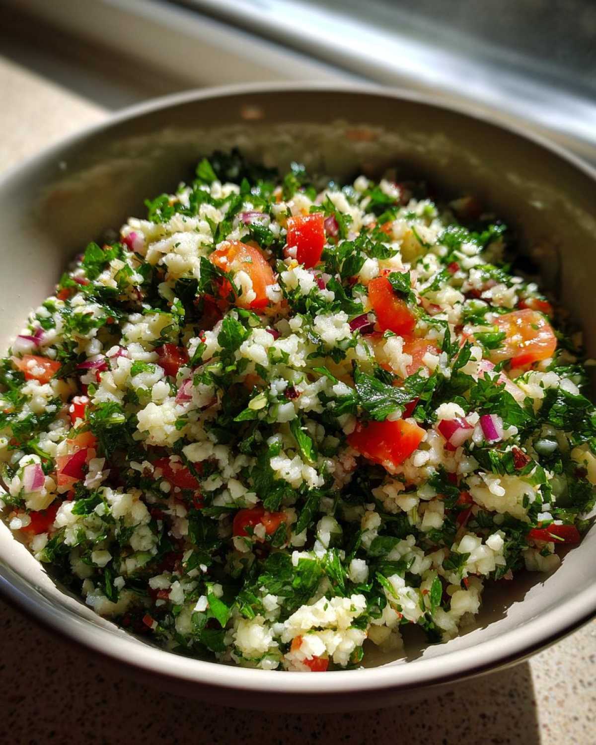 Cauliflower Tabbouleh - detail 1