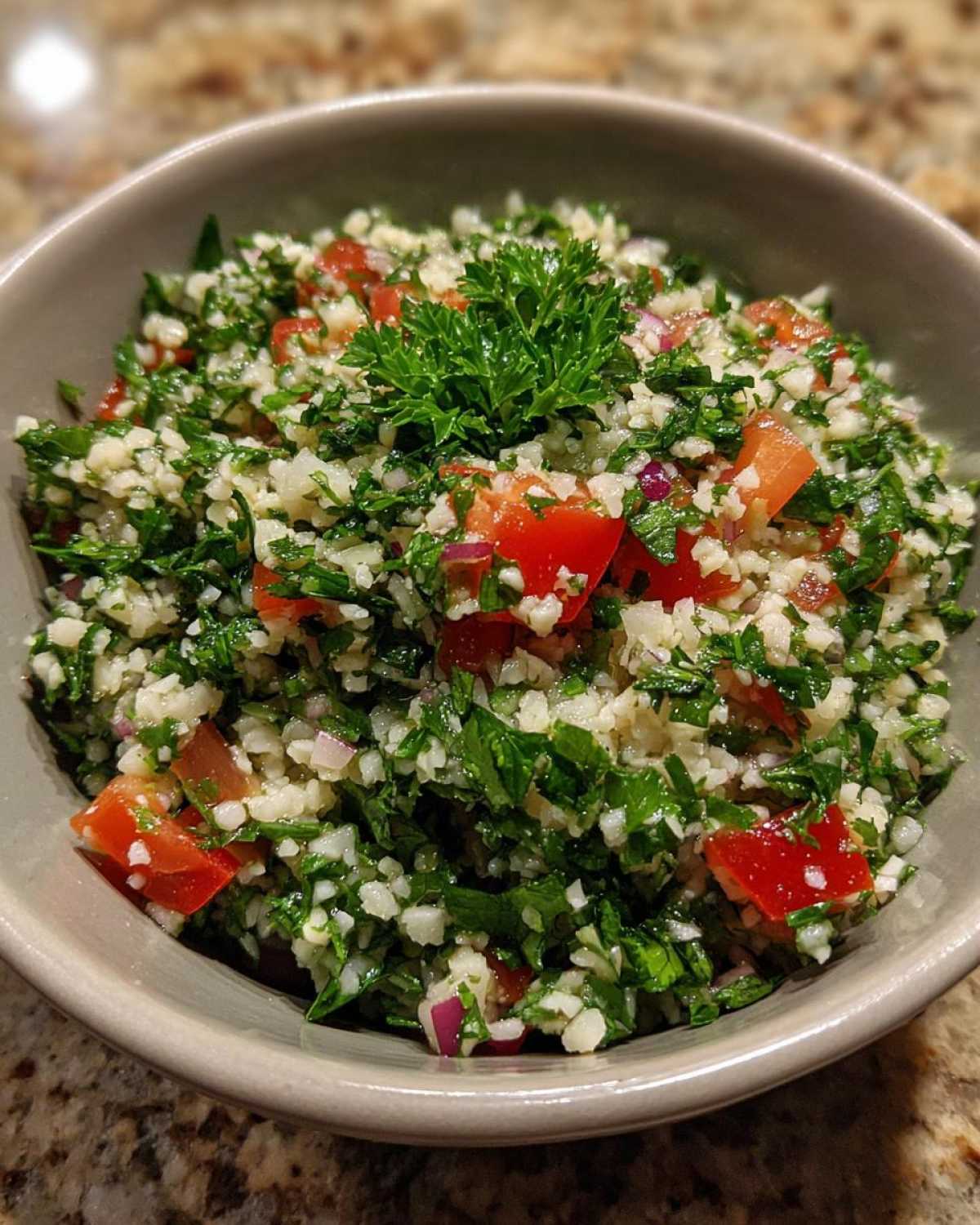 Cauliflower Tabbouleh - detail 3