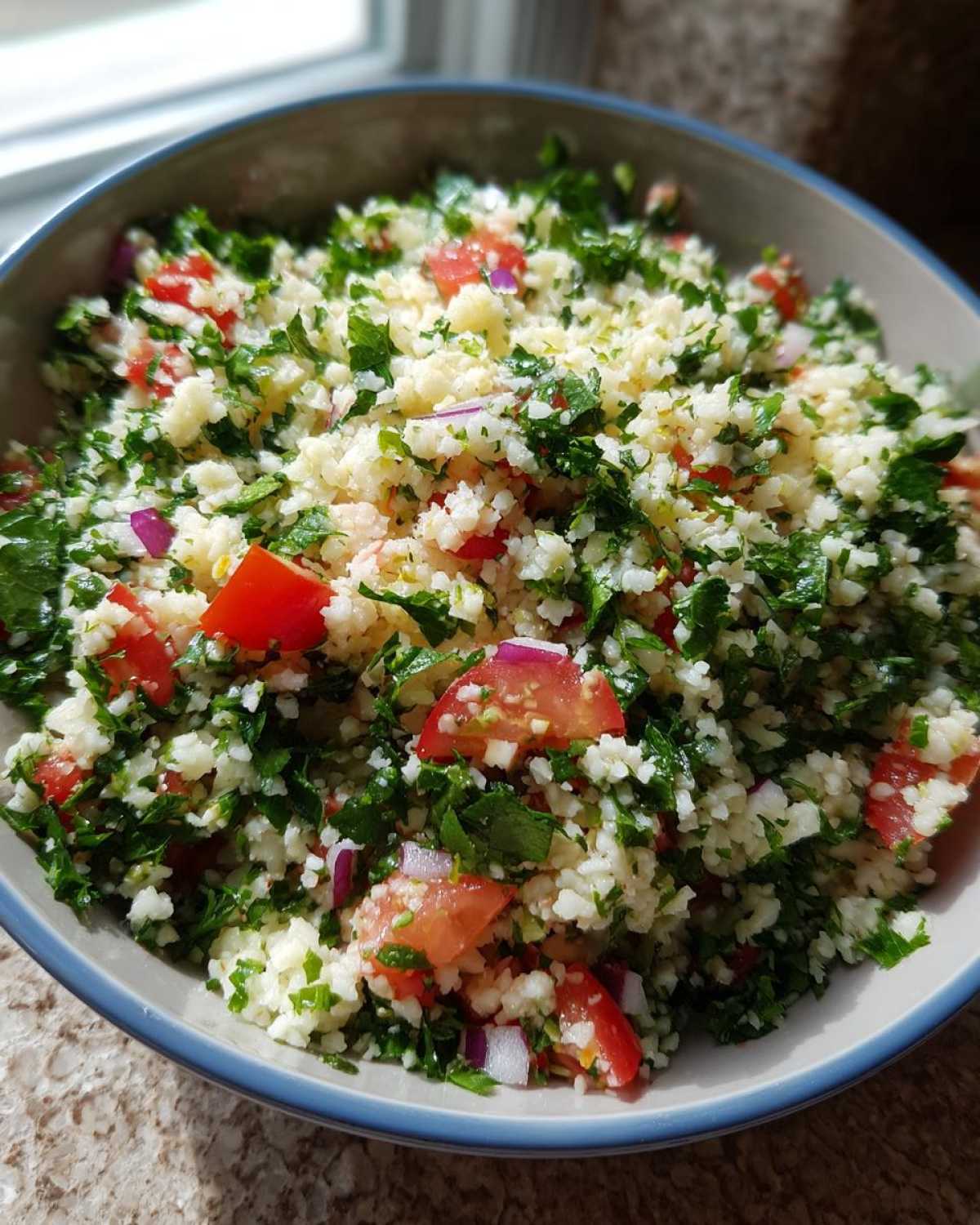 Cauliflower Tabbouleh - detail 4