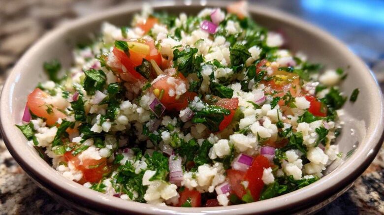 Cauliflower Tabbouleh