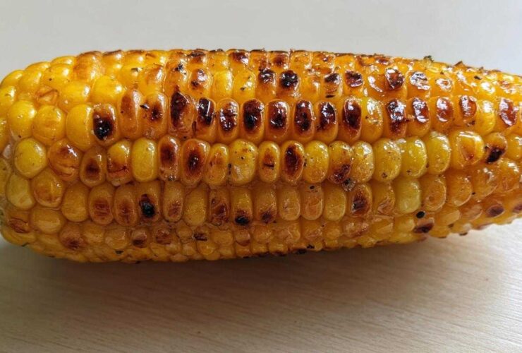 Charred Mexican street corn