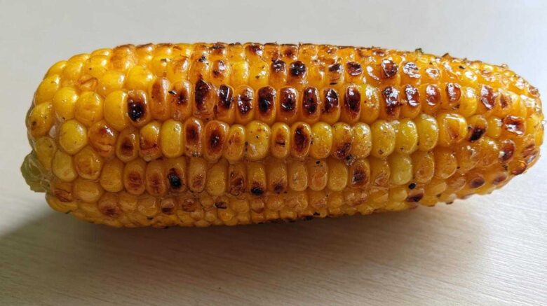 Charred Mexican street corn