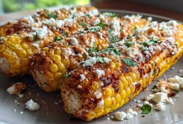 Cheesy street corn