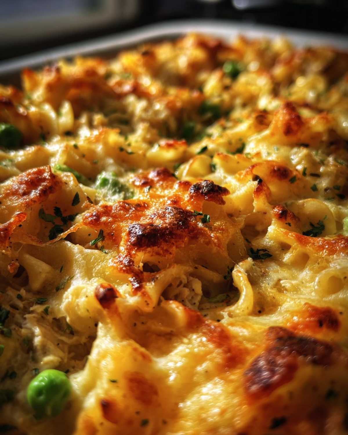 Cheesy tuna noodle casserole - detail 1