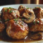Chicken Marsala Meatballs