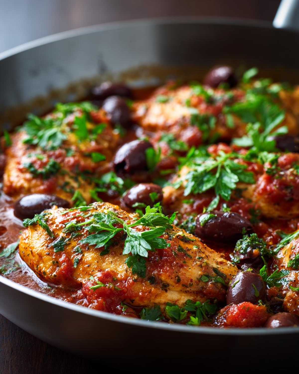 Chicken Puttanesca - detail 2