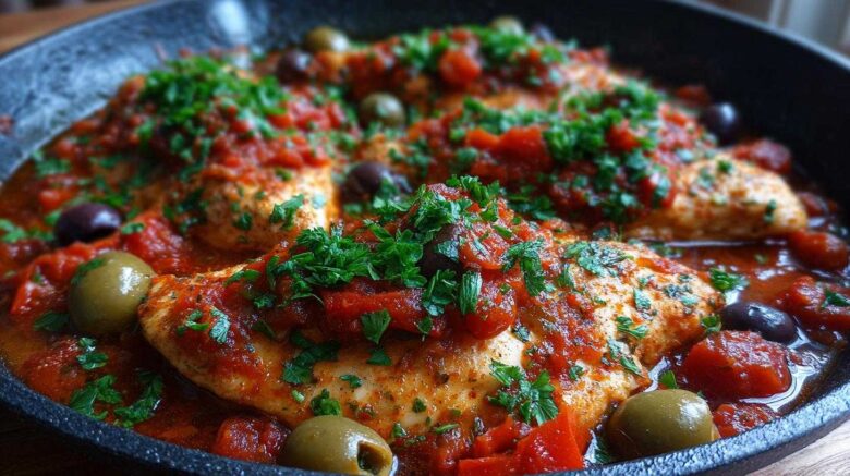 Chicken Puttanesca