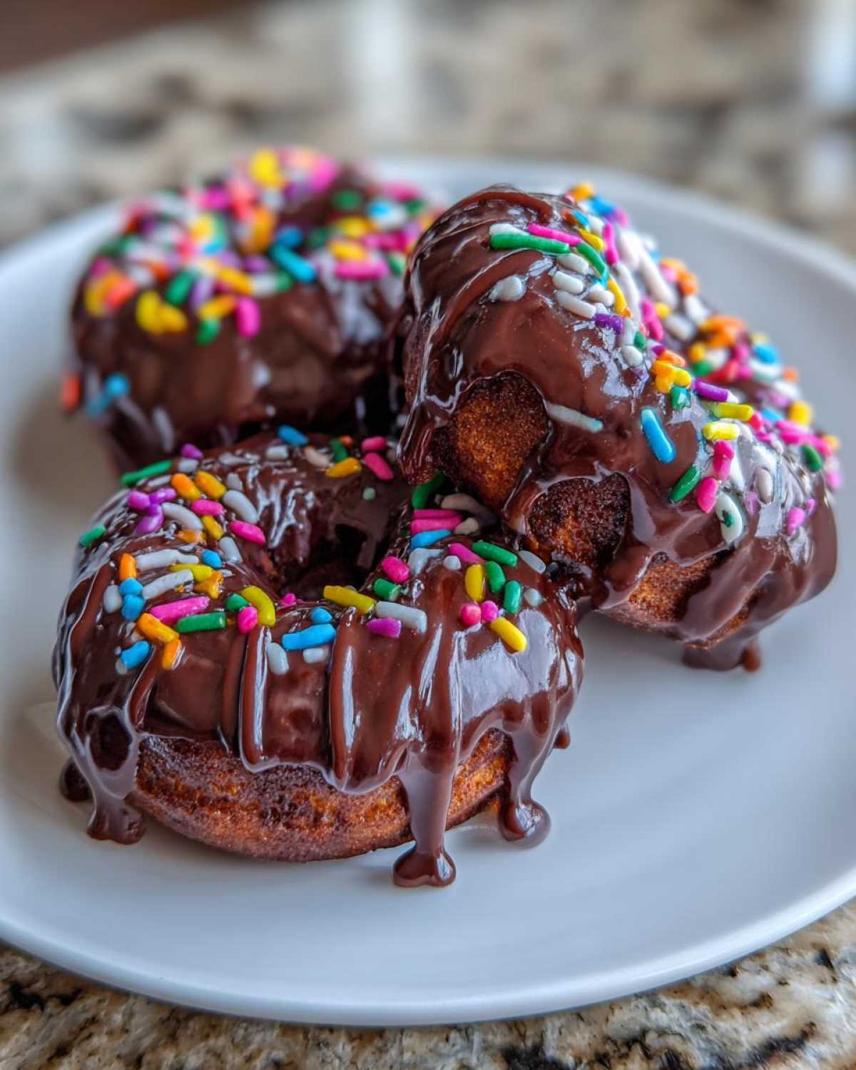 Choco‑Odyssey Donuts (Mochi Style) - detail 1