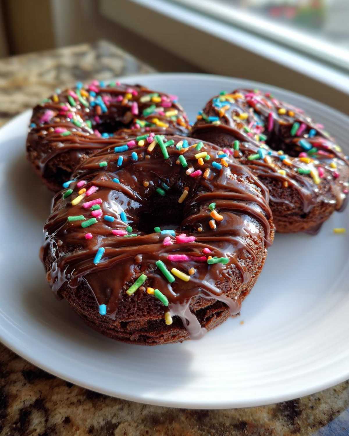 Choco‑Odyssey Donuts (Mochi Style) - detail 3
