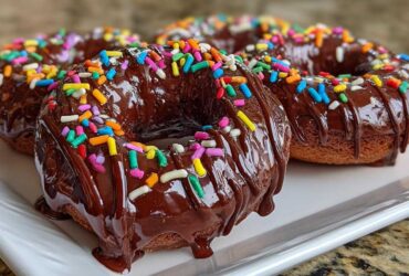 Choco‑Odyssey Donuts (Mochi Style)