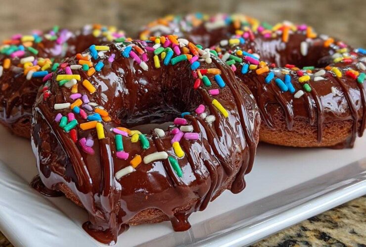 Choco‑Odyssey Donuts (Mochi Style)