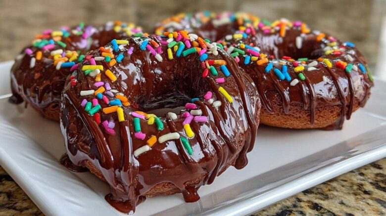 Choco‑Odyssey Donuts (Mochi Style)