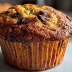 Chocolate chip banana muffins