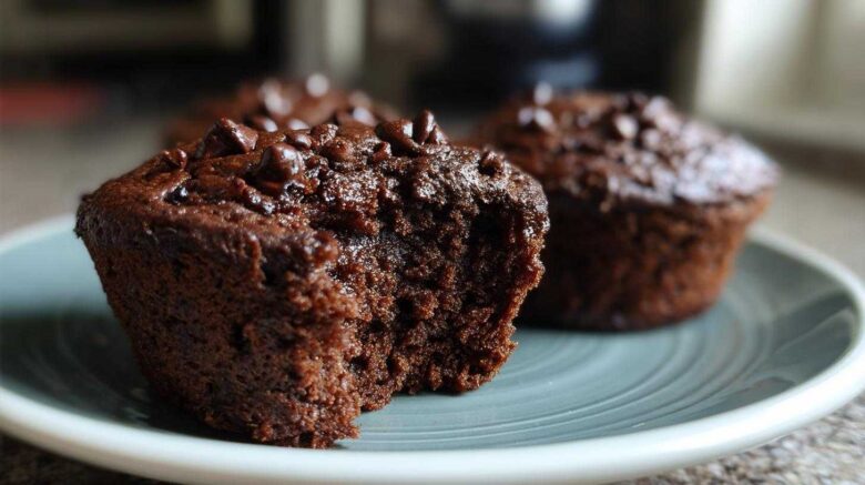 Chocolate protein muffins