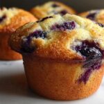 Classic blueberry muffins