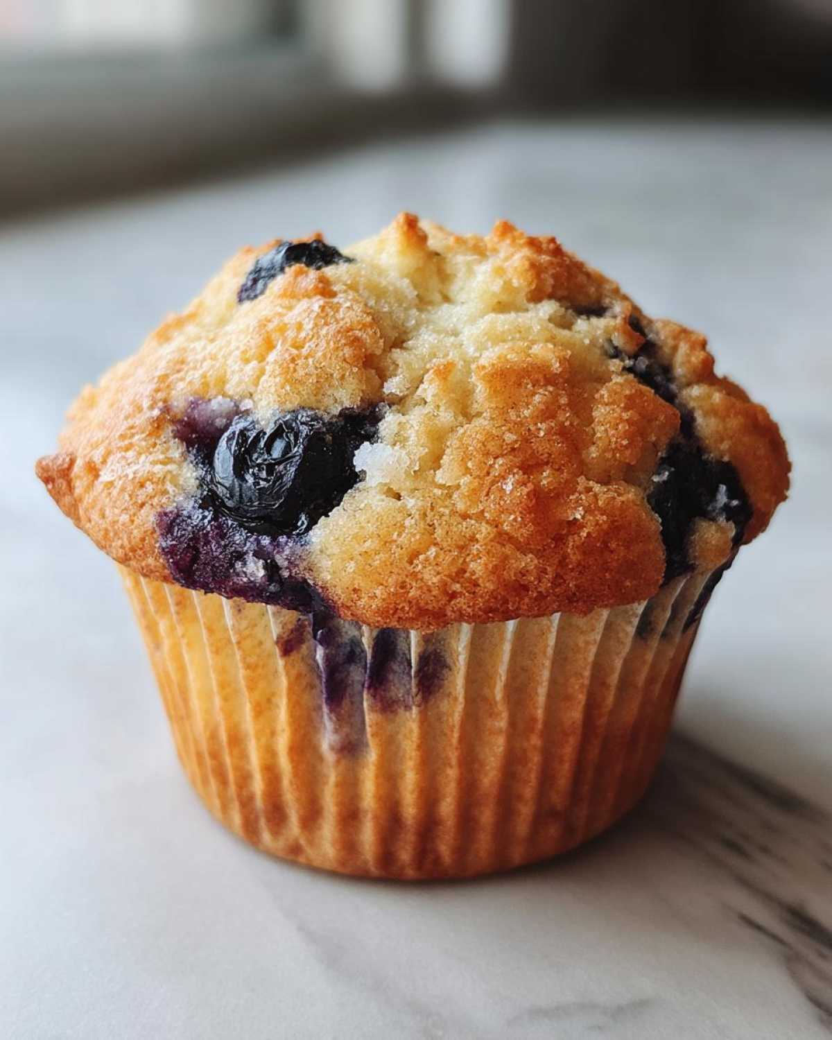 Classic blueberry muffins - detail 2