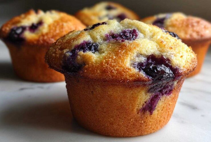 Classic blueberry muffins