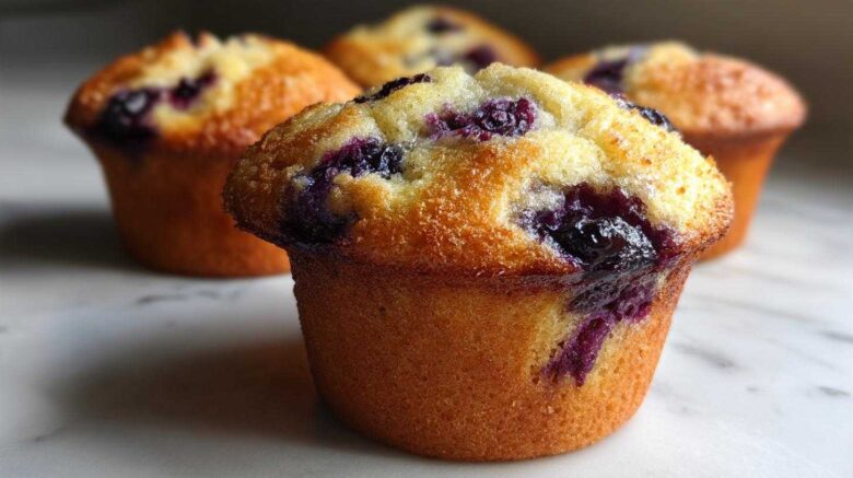 Classic blueberry muffins
