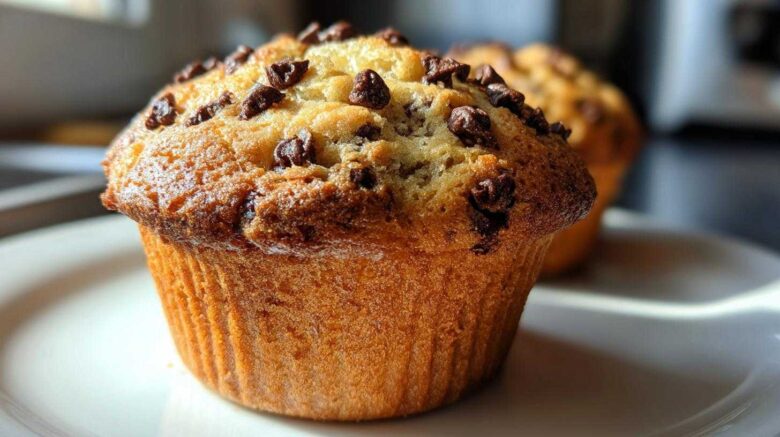 Classic chocolate chip muffins