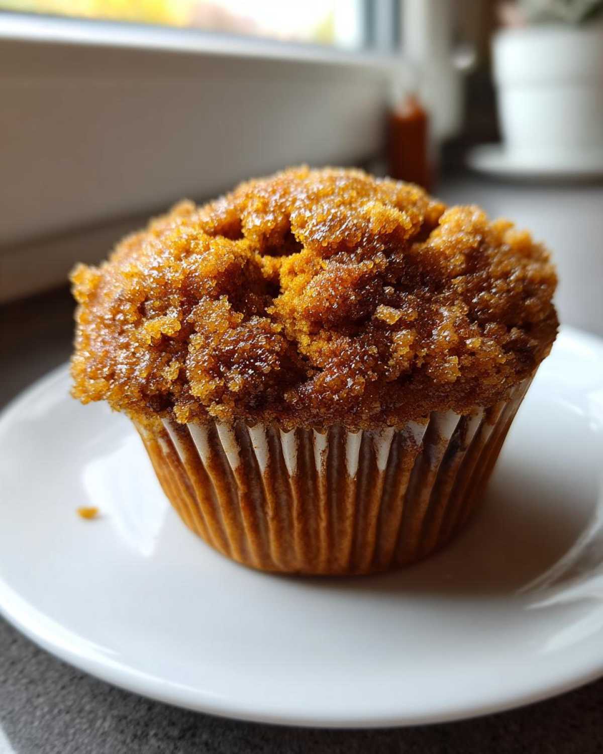Classic pumpkin muffins - detail 2