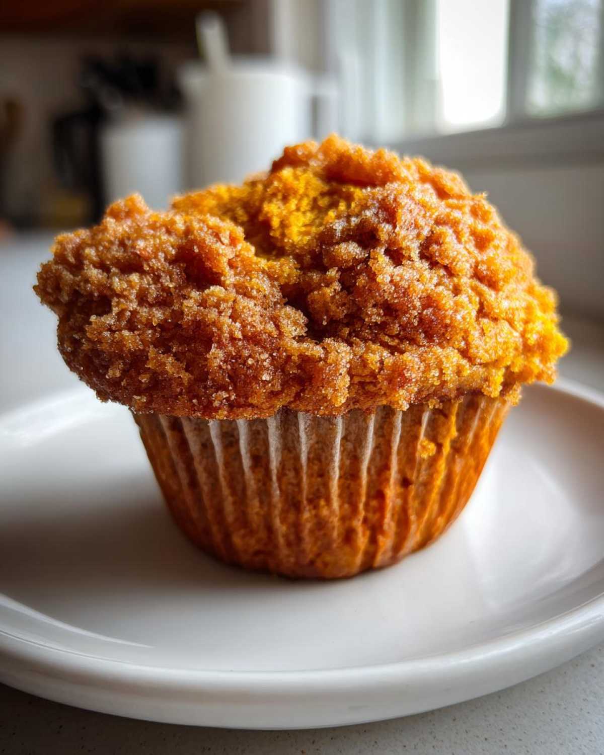 Classic pumpkin muffins - detail 4