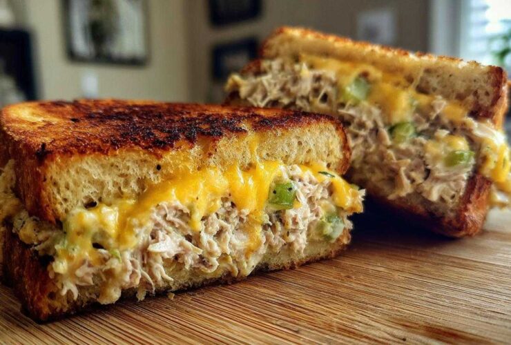 Classic tuna melt