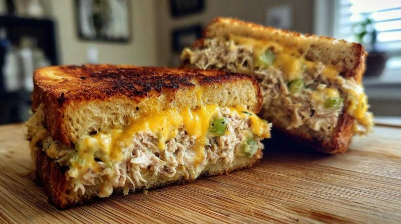 Classic tuna melt