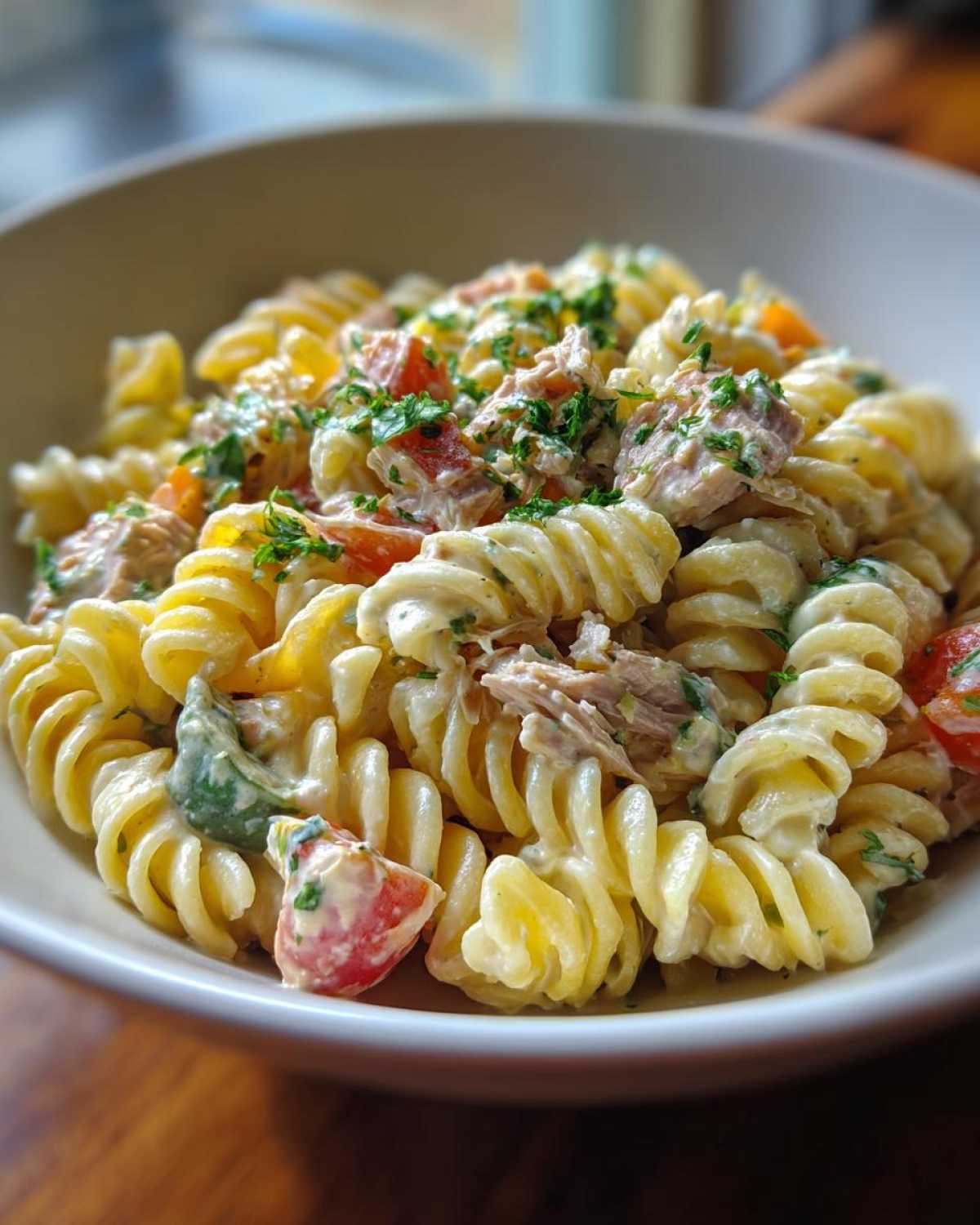 Classic tuna pasta salad - detail 3