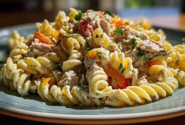 Classic tuna pasta salad