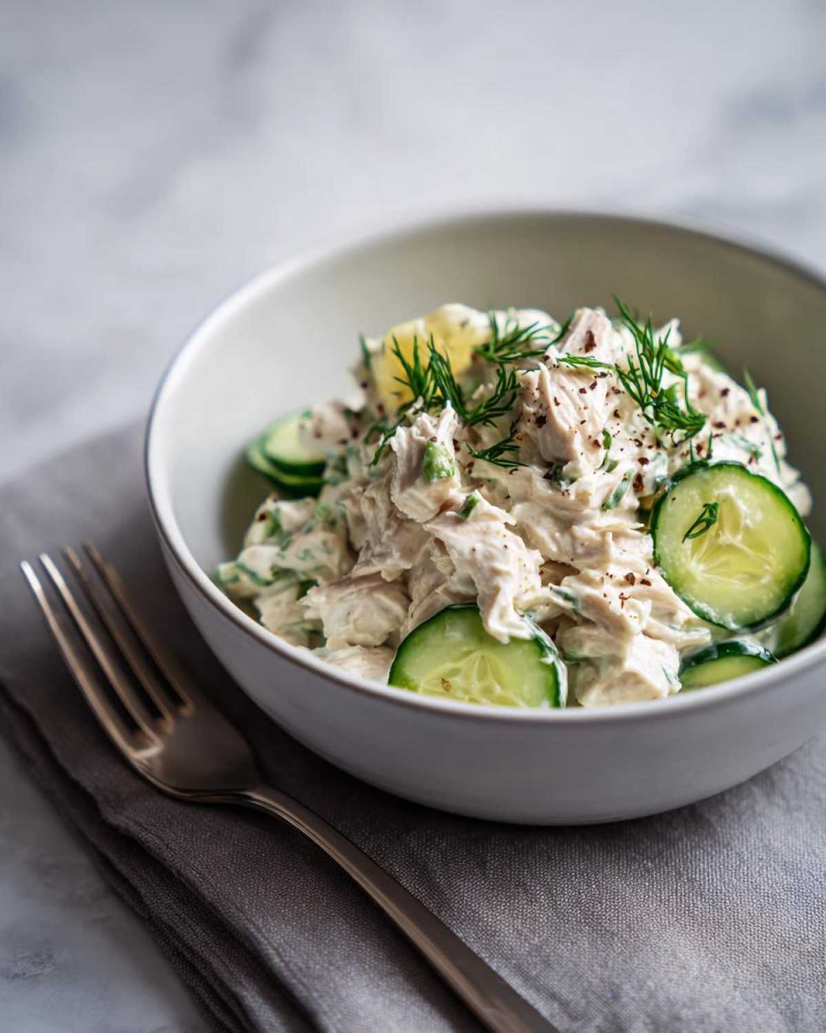 Classic tuna salad - detail 1