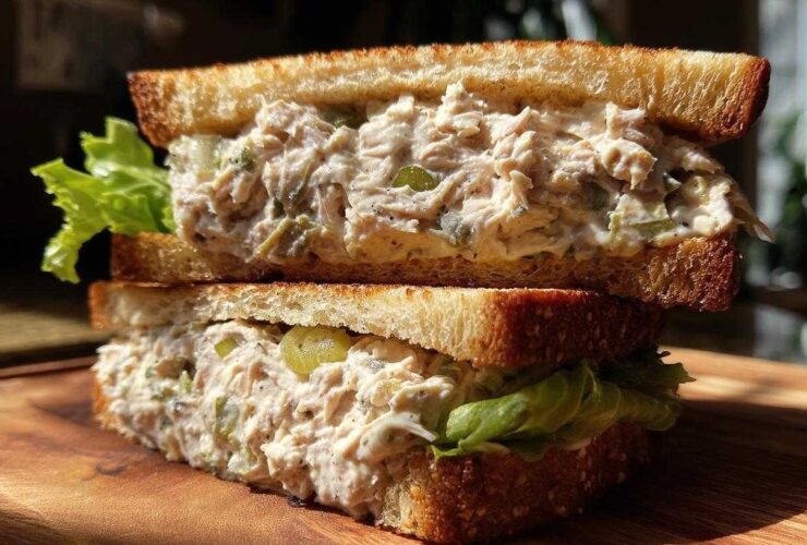 Classic tuna sandwich