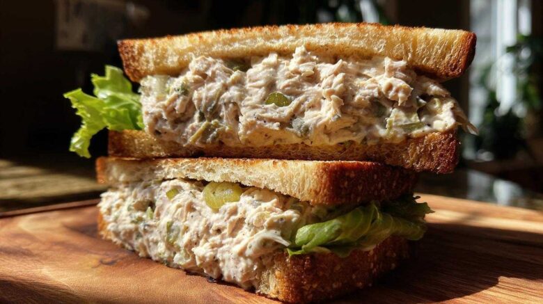Classic tuna sandwich