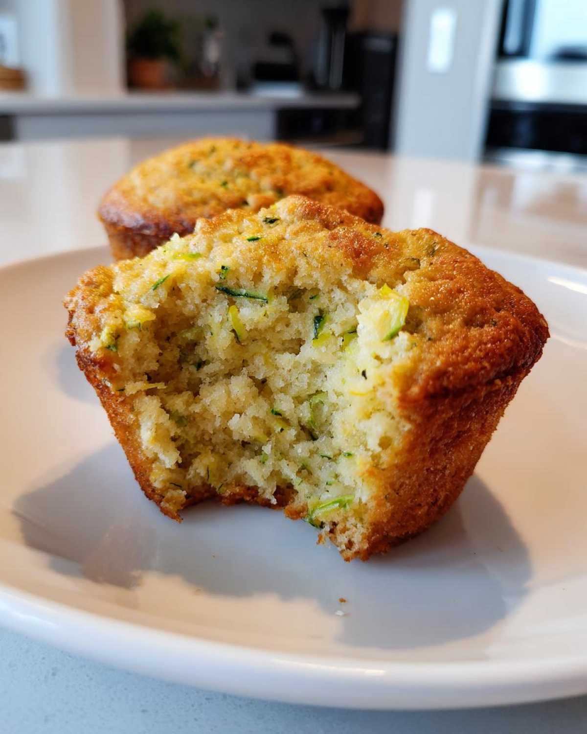 Classic zucchini muffins - detail 2