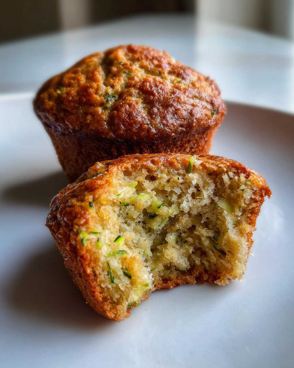Classic zucchini muffins - detail 4