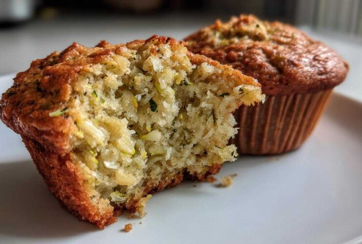 Classic zucchini muffins
