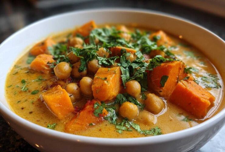 Coconut Curry Chickpea Stew