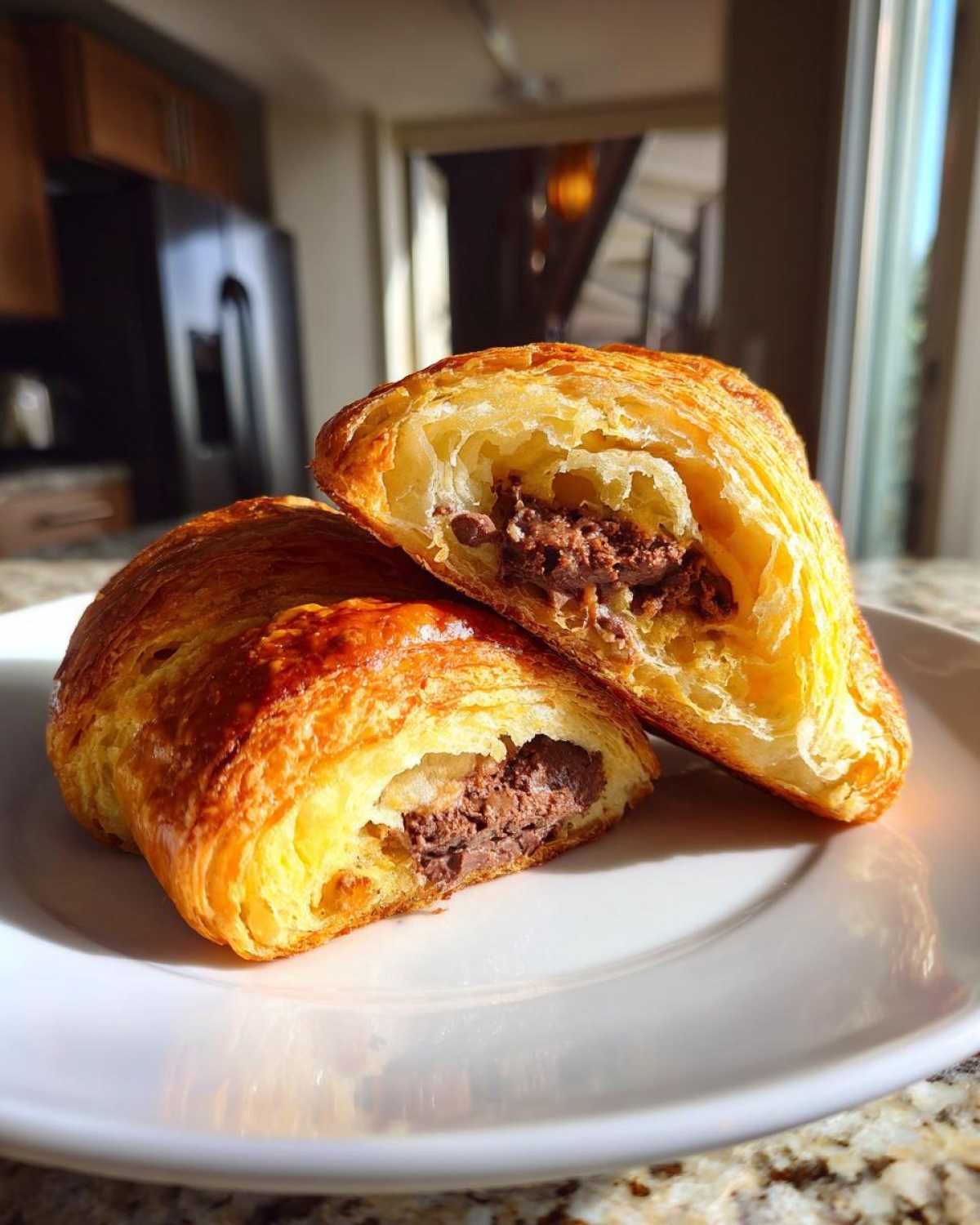 Cookie-Stuffed Croissants (Viral Pastry) - detail 4