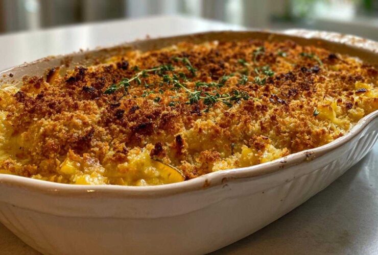 Corn and squash casserole