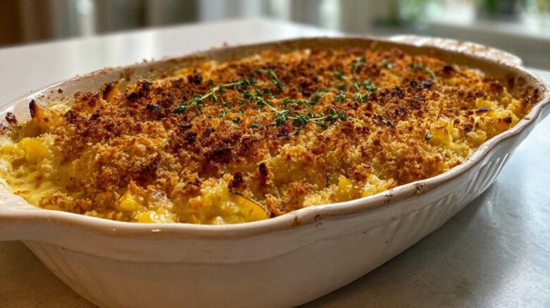 Corn and squash casserole