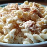 Creamy tuna pasta