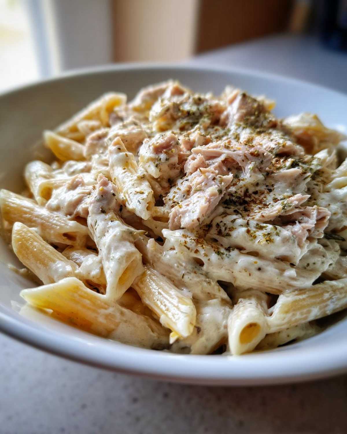 Creamy tuna pasta - detail 3
