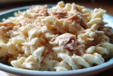 Creamy tuna pasta